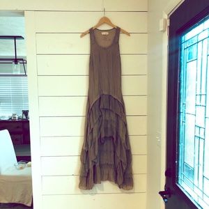 Never worn a’reve high low dress size small